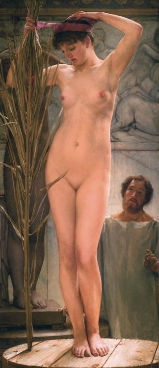 Alma-Tadema, Sir Lawrence A Sculpture's Model (mk23)